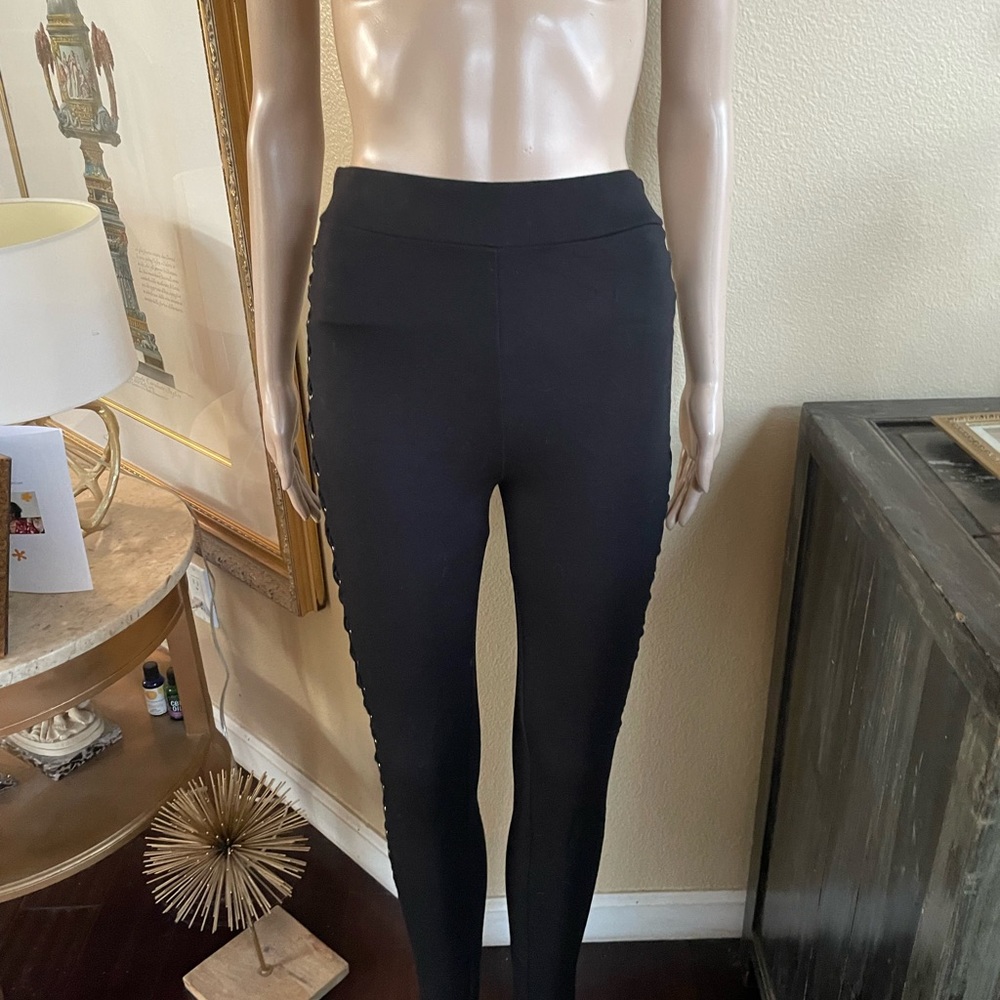 Forever 21 Lace-up Leggings